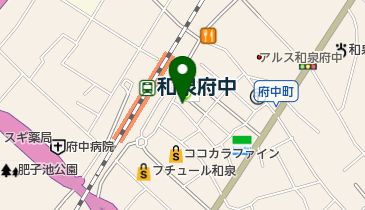 山本内科の地図画像