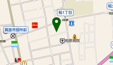 箕面レディースクリニックの地図画像