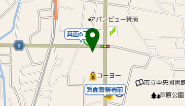 あねがわ内科の地図画像