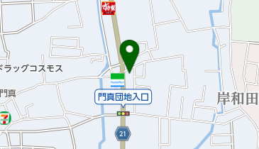 冨樫クリニックの地図画像