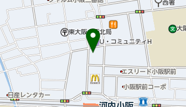小阪イナバ診療所の地図画像