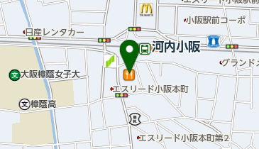 こみ整形外科の地図画像