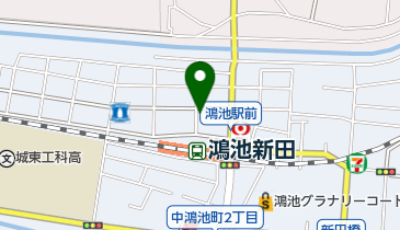 おくち皮膚科医院の地図画像