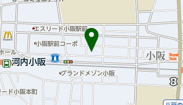中西医院の地図画像
