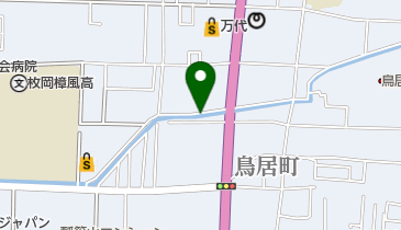 横内内科の地図画像