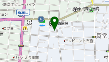 東條医院の地図画像