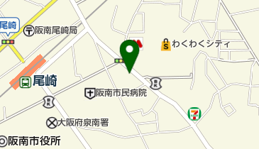 上野山眼科の地図画像