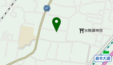 西本医院の地図画像