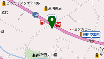 とくおか循環器・内科クリニックの地図画像