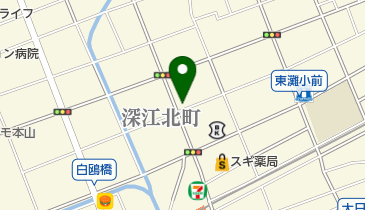 河合医院の地図画像