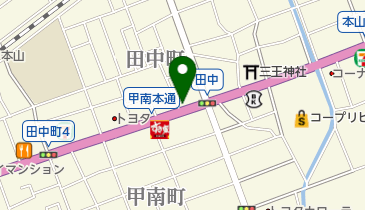 とうこ皮ふ科の地図画像