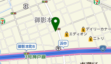 坂田医院の地図画像