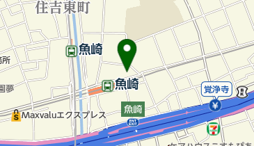 山田内科の地図画像