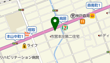 大倉クリニックの地図画像