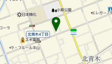 西口医院の地図画像