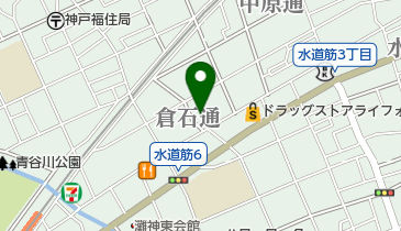 東野皮膚科医院の地図画像