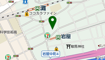 東和医院の地図画像