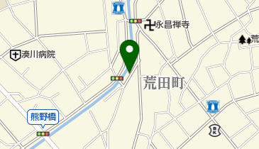 中山眼科医院の地図画像