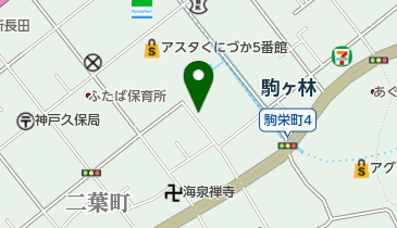 高木内科の地図画像