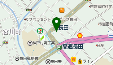 にしざき内科消化器科の地図画像