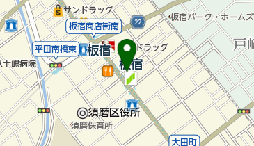 田村眼科医院の地図画像