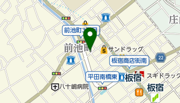 小林皮膚科医院の地図画像