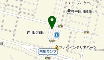 中山眼科医院の地図画像