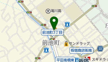 梶川眼科医院の地図画像