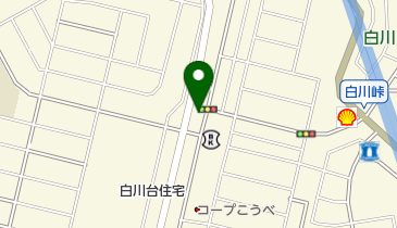 益子整形外科医院の地図画像