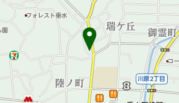 川岸内科医院の地図画像