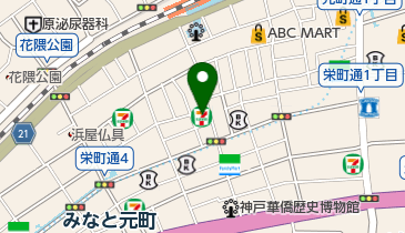 川端医院の地図画像