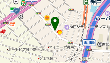 浪方医院の地図画像