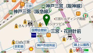 中沢眼科の地図画像