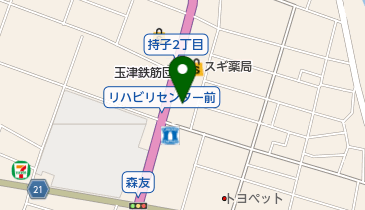 西脇耳鼻咽喉科医院の地図画像