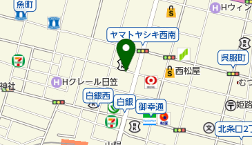 福永眼科医院の地図画像