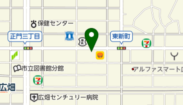 石橋内科の地図画像