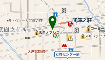 滝内科胃腸科の地図画像