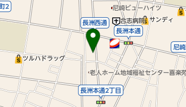 長洲診療所の地図画像