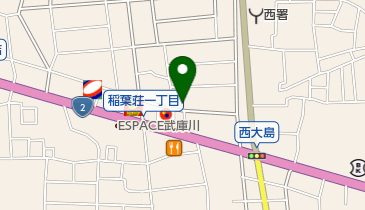 恒光医院の地図画像