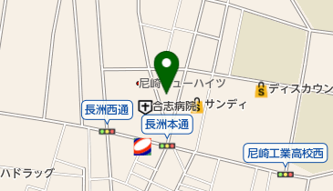 阪神医生協診療所の地図画像