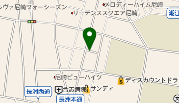循環器科内科上原クリニックの地図画像