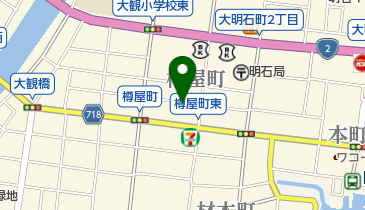 大槻整形外科の地図画像