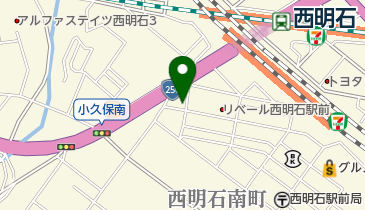 西明石クリニックの地図画像