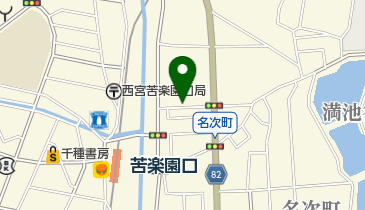 鍛治内科医院の地図画像