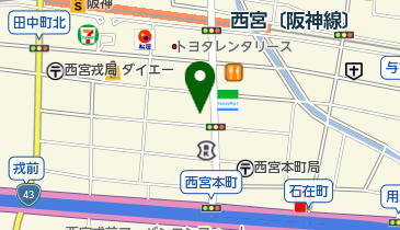 イノイ皮フ科医院の地図画像