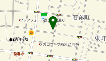 坂谷内科の地図画像