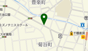 園田内科の地図画像