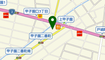 山縣眼科医院の地図画像