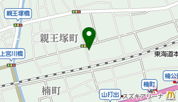 松葉医院の地図画像