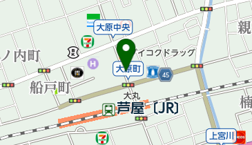 谷村皮膚科医院の地図画像